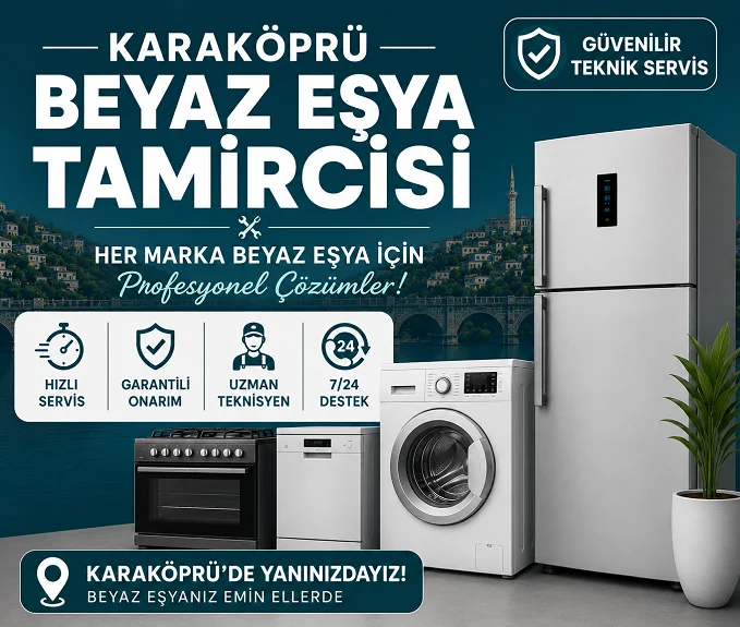 Karaköprü Beyaz Eşya Tamircisi